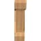 Ekena Millwork Traditional Slat Smooth Bracket w/ Offset Brace, Western Red Cedar, 7 1/2"W x 28"D x 28"H BKT0806X28X28TRA06SWR - alternate 4